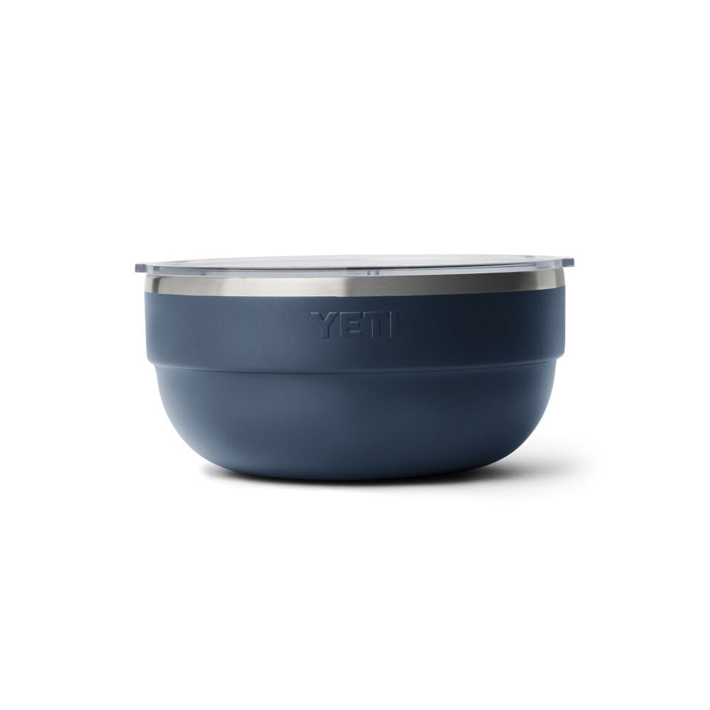 YETI Rambler Standard Bowl, Stainless Steel, Large, Navy – 21071505268