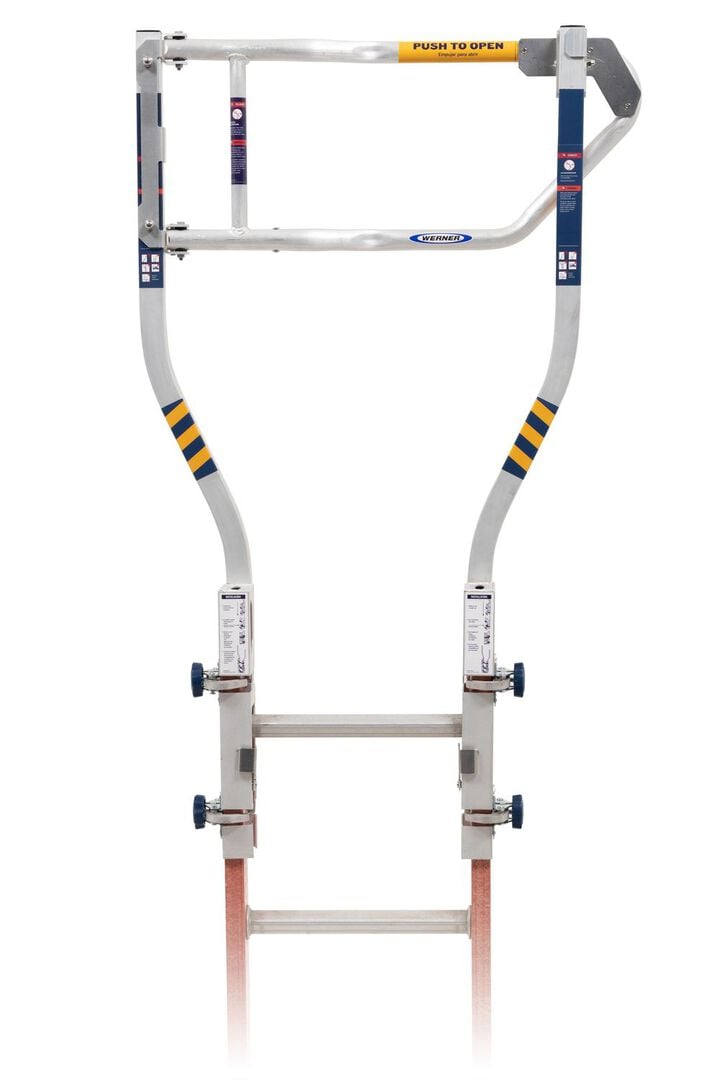 Werner Extension Ladder WalkThru Gate, large image number 1