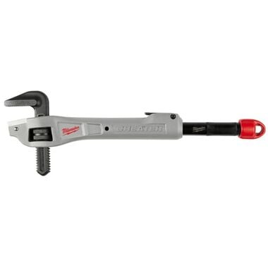Milwaukee CHEATER Pipe Wrench Aluminum Offset Adaptable