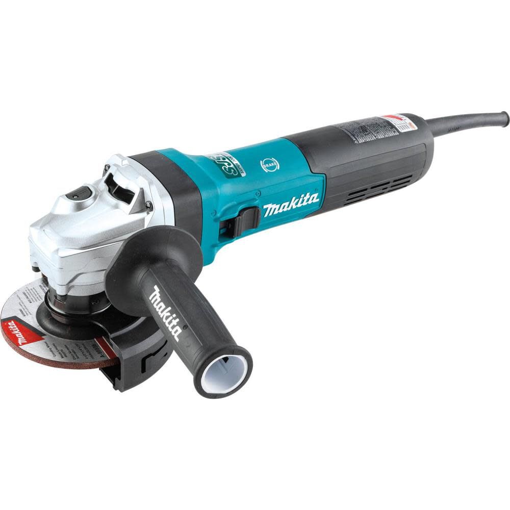 Makita 4-1/2 in SJS II High-Power Angle Grinder wit Brake – GA4591