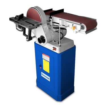 Maksiwa International Combination Belt & Disc Sander 127V 1 Phase 3/4HP