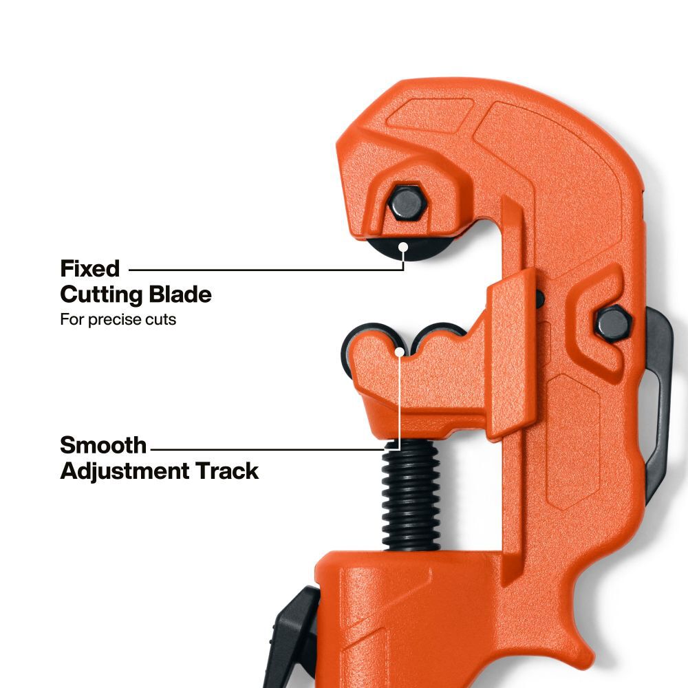 Klein Tools 1 Inch Quick-Adjust Screw Feed Tubing Cutter, large image number 2