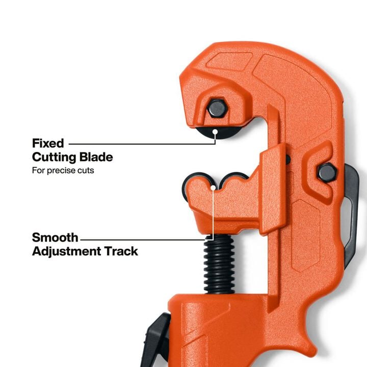 Klein Tools 1 Inch Quick-Adjust Screw Feed Tubing Cutter, large image number 1