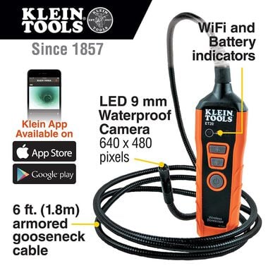 Klein Tools WiFi Borescope, large image number 1