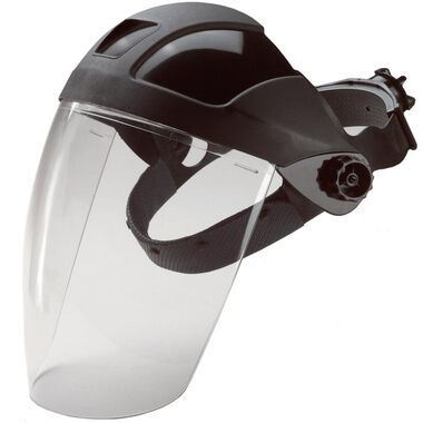 ERB E12 Headgear with Clear Polycarbonate Face Shield, large image number 0