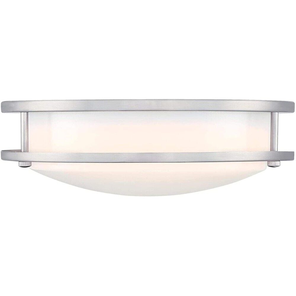 Westinghouse 11in 19W Brushed Nickel LED Ceiling Light Fixture – 61123W