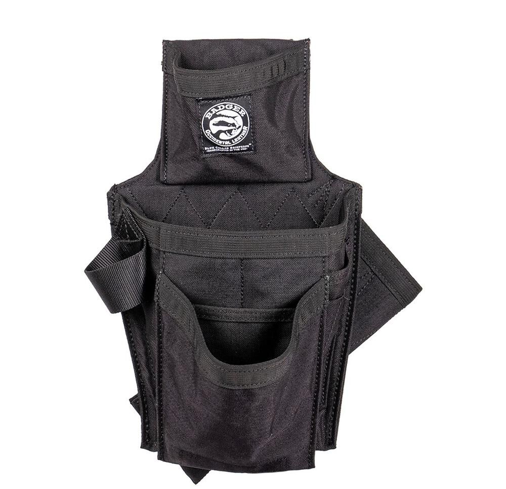 Badger Tool Belts Carpenter Tool Bag, Black – 431030