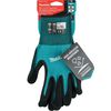 Makita FitKnit Gloves Cut Level 1 Nitrile Coated Dipped L/XL, small