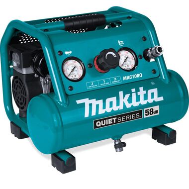 Makita Quiet Series Electric Air Compressor 1 Gallon, large image number 0
