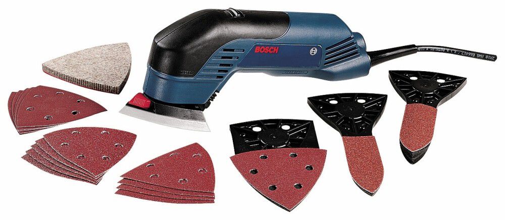 Bosch 5 pc. 240 Grit 5 Inch 8 Hole Hook-and-Loop Sanding Discs, large image number 2