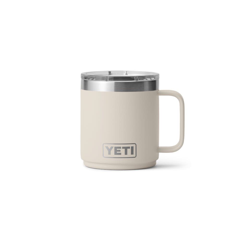 YETI Rambler 10 Oz Stackable Mug with Durasip Ceramic Lining, Cape Taupe - 21071507355