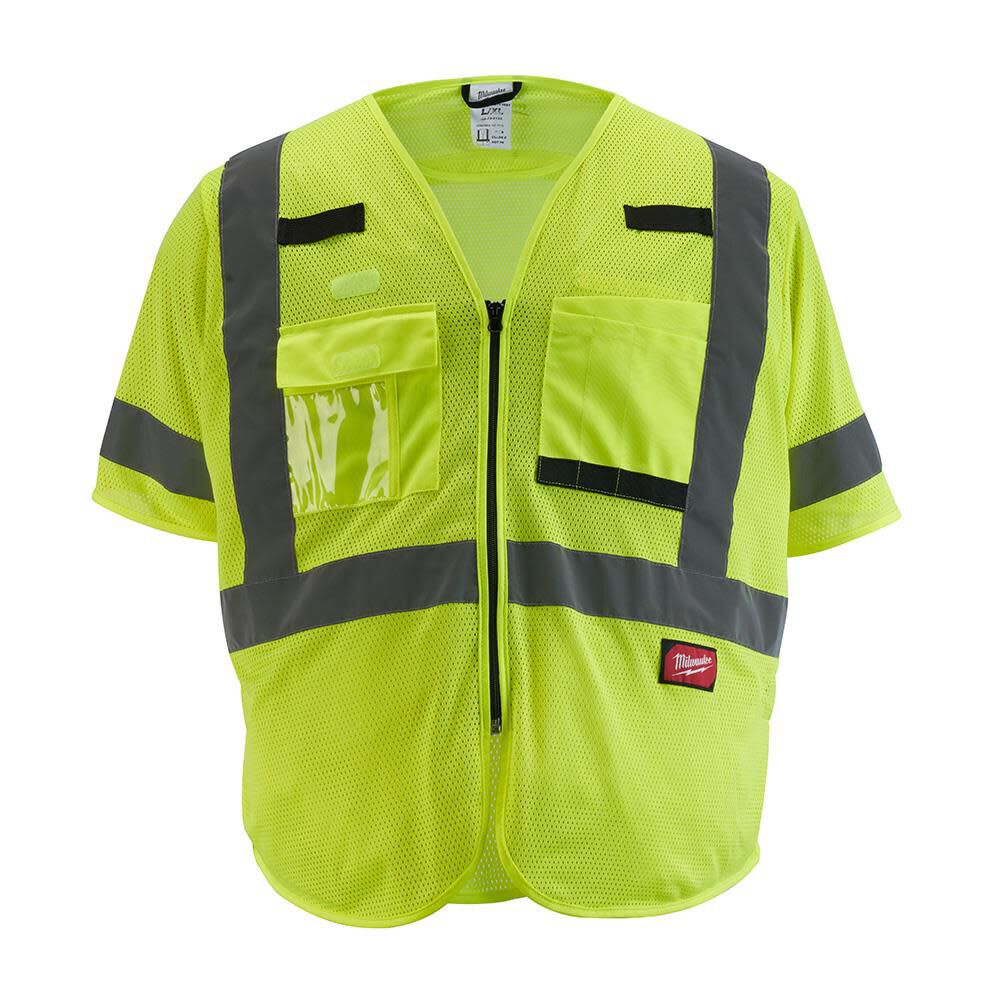 Milwaukee High Vis Safety Vest Class 3 Mesh, large image number 5