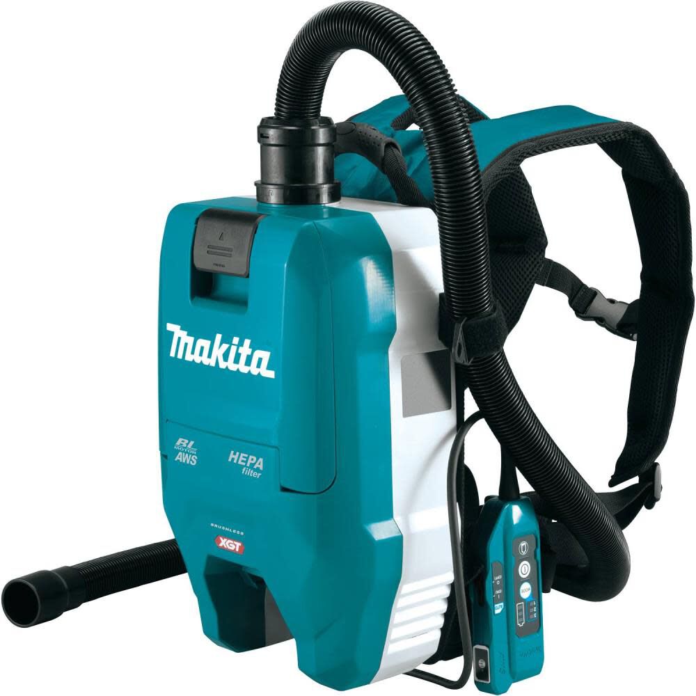 Makita 40V max XGT 1 2 Gallon HEPA Backpack Dry Dust Extractor Kit GCV06T1 Acme Tools