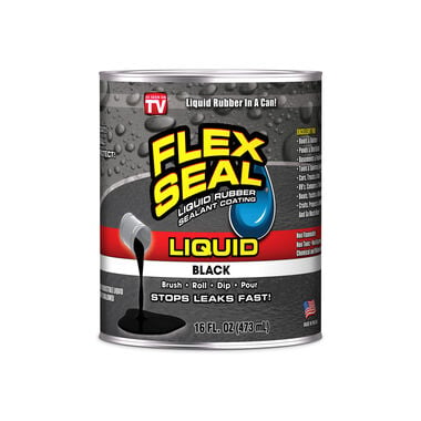 Flex Seal 16 oz Liquid Rubber Sealant - Black