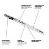 Bosch 4 Inch 10 TPI Reverse Pitch Clean for Wood T-Shank Jig Saw Blades 100 Piece, small image number 2