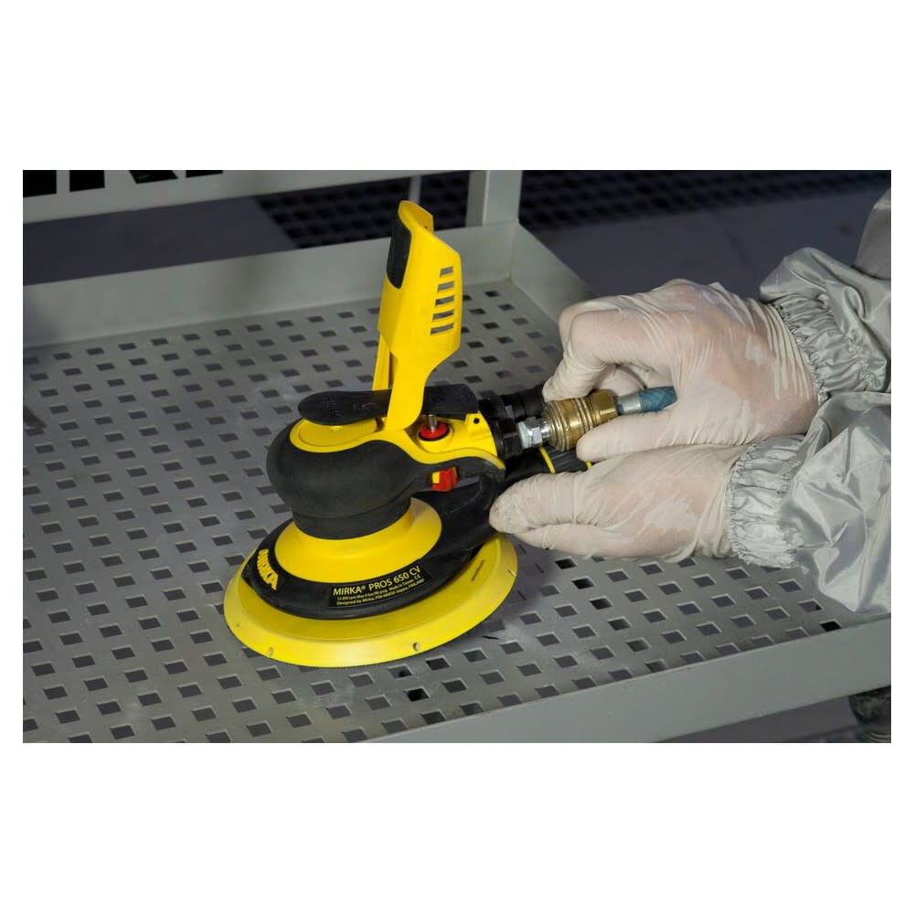 Mirka PROS Pneumatic Central Vacuum 6 Inch 8mm Orbital Sander, large image number 11