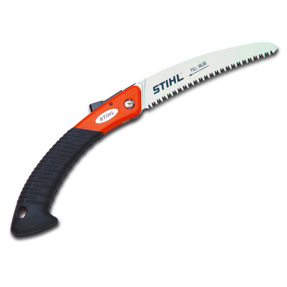 Stihl 6.5 Inch Hard-Chrome Plated Curved Blade Folding Pruning Saw, large image number 1