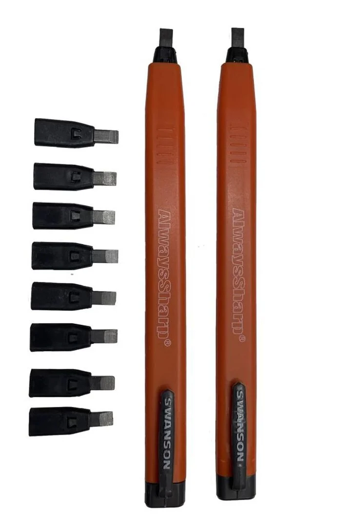 Swanson Tool AlwaysSharp Refillable Mechanical Carpenter Pencil
