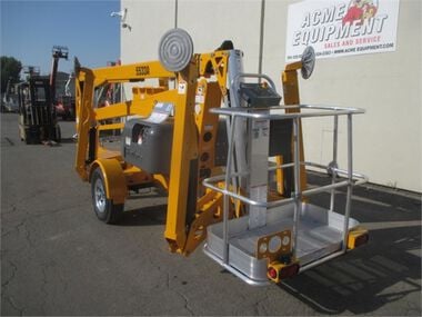Haulotte 5533A Electric Articulating Towable Boom Lift 55', large image number 24