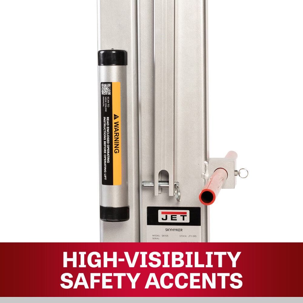 JET SkyHyker 25 Ft. Jobsite Lift, large image number 4