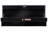 Weather Guard 56in Lo-Side Truck Tool Box Steel Gloss Black, small image number 3