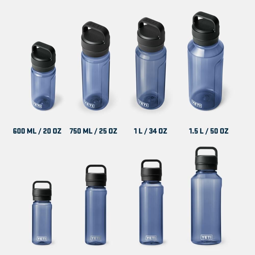 YETI Yonder 600 ML/20 Oz Water Bottle with Chug Cap Navy, large image number 5