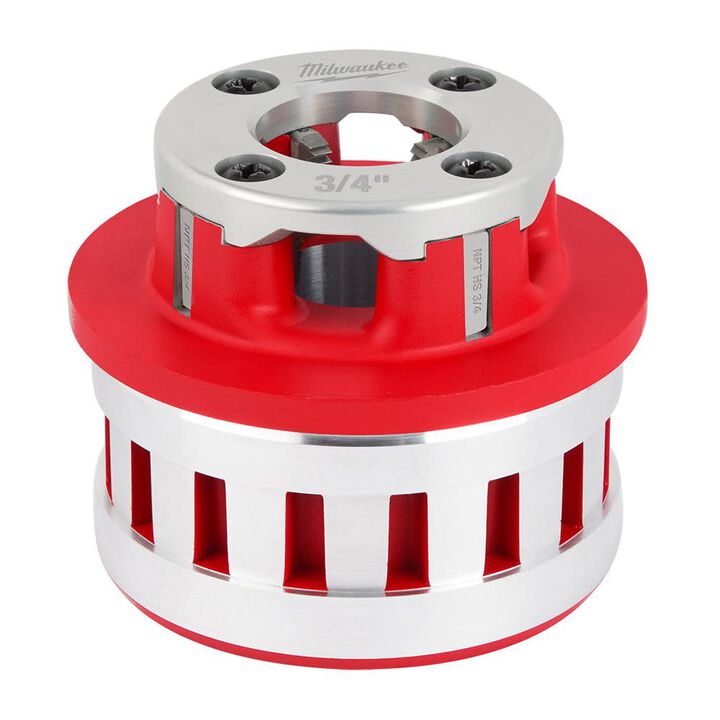 Milwaukee 3/4inch High Speed NPT Forged Aluminum Die Head, large image number 0