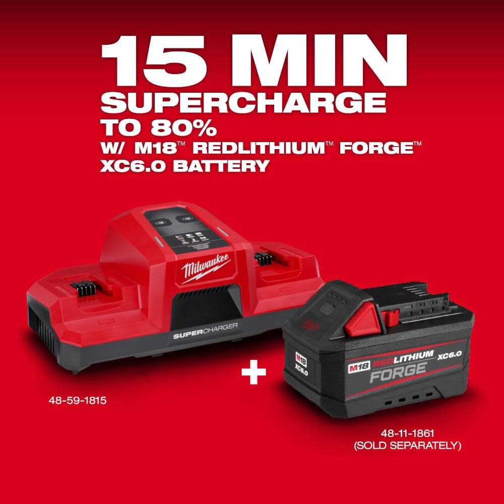 Milwaukee M18 Dual Bay Simultaneous Super Charger 48 59 1815 Simolary simolary.com 9