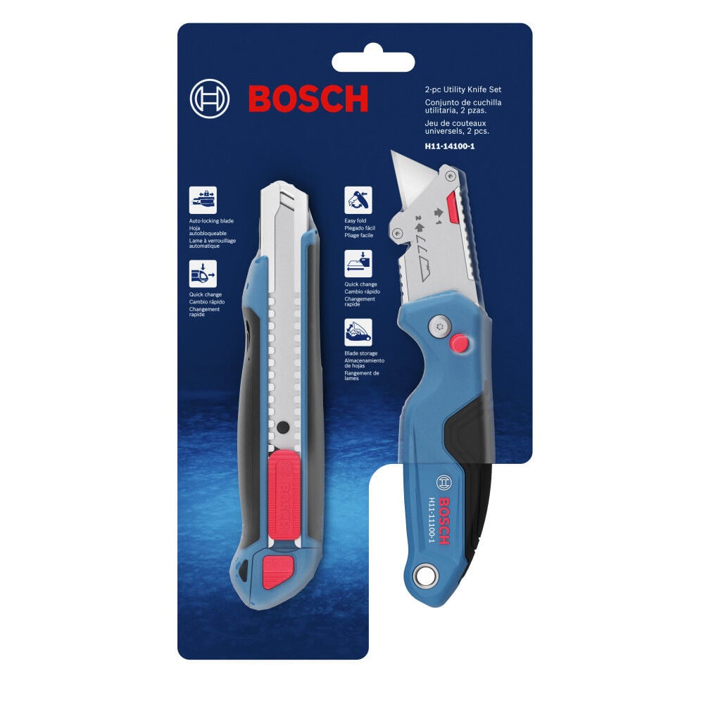 Bosch 2pc Utility Knife Set, large image number 4