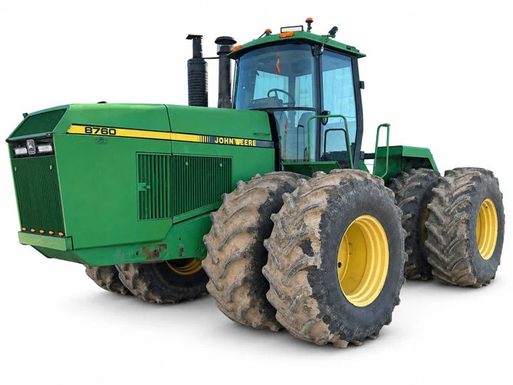 John Deere 8760 300HP 4WD Articulated Tractor Used 1988