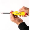 Megapro 8-1/2 Inch Yellow/Red Double-End Robertson 15-In-1 Bit Screwdriver, small image number 3