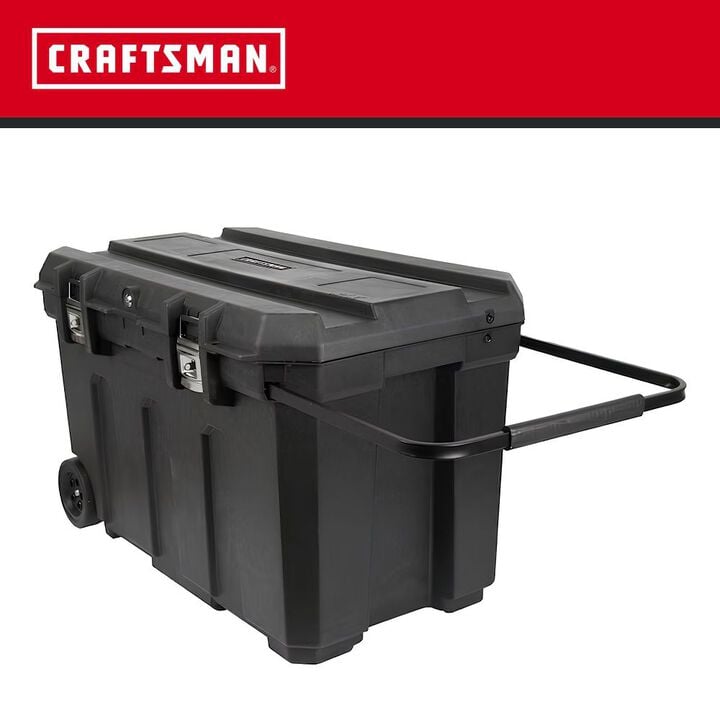 CRAFTSMAN 37 Inch Wheeled Lockable Tool Box (50 gal), large image number 1