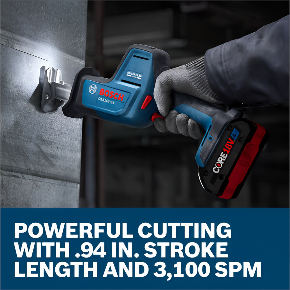Bosch 18V 4-Tool Combo Kit with Drill, Impact Driver, Reciprocating Saw and Work Light, large image number 18