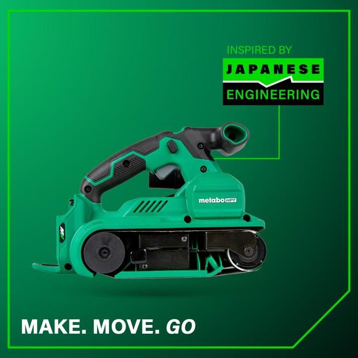 Metabo HPT 36V MultiVolt Cordless Brushless 3 Inch x 21 Inch Belt Sander (Bare Tool), large image number 10