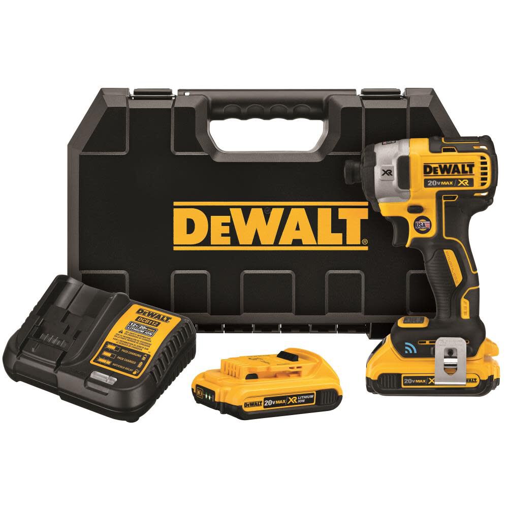 DEWALT 20V MAX XR Tool Connect Impact Driver Kit DCF888D2 Acme Tools