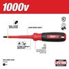 Milwaukee #2 Phillips - 4 in. 1000 V Insulated Screwdriver, small
