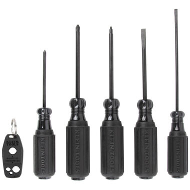 Klein Tools Blackout Screwdriver Set, 6-Piece, large image number 1