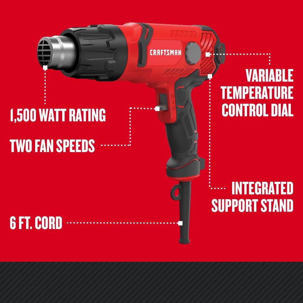 CRAFTSMAN Electric Heat Gun, large image number 2