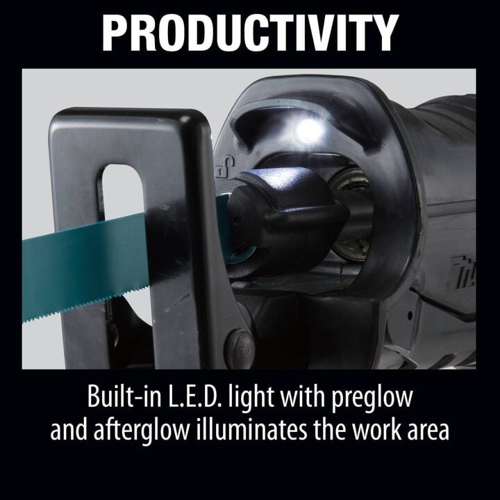 Makita 18V LXT Lithium-Ion Brushless Cordless Recipro Saw (Bare Tool), large image number 2