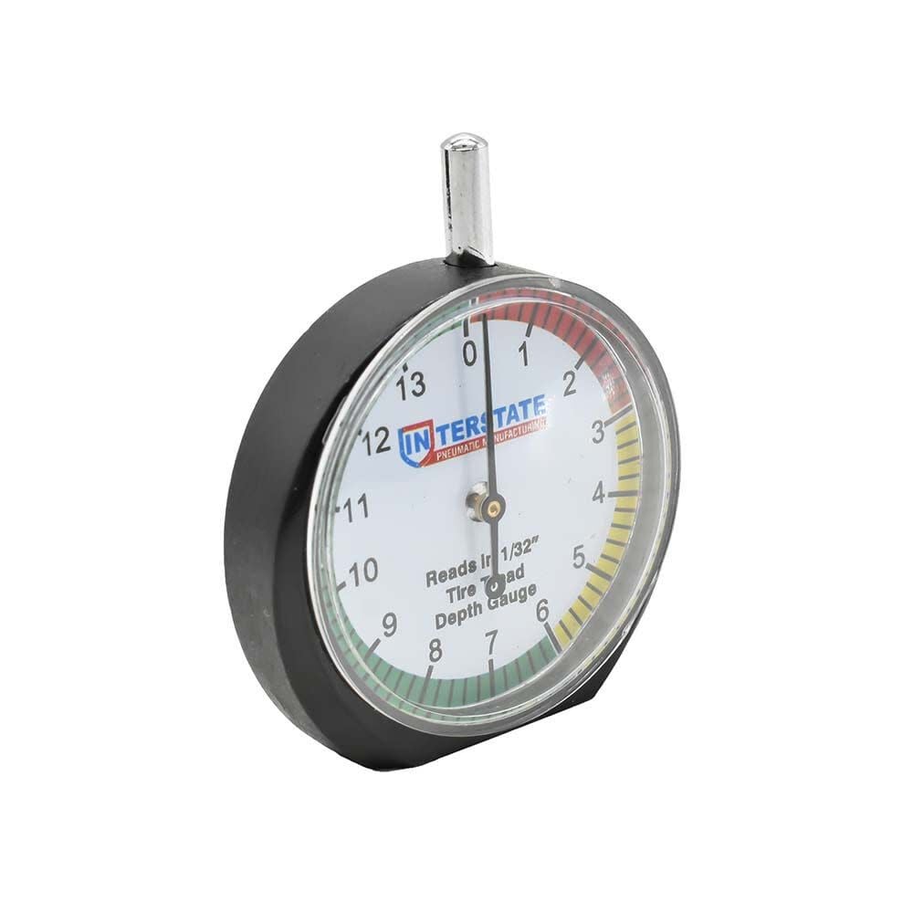 Interstate Pneumatics 1/16 Inch Professional Dial Tire Tread Depth Gauge, large image number 4