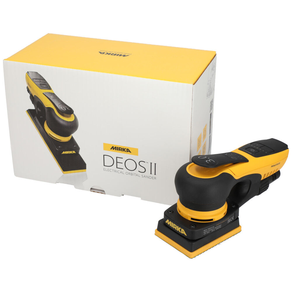 Mirka DEOS II 343X Electric Powered 3 Inch x 4 Inch 3mm Direct Orbital Sander, large image number 5
