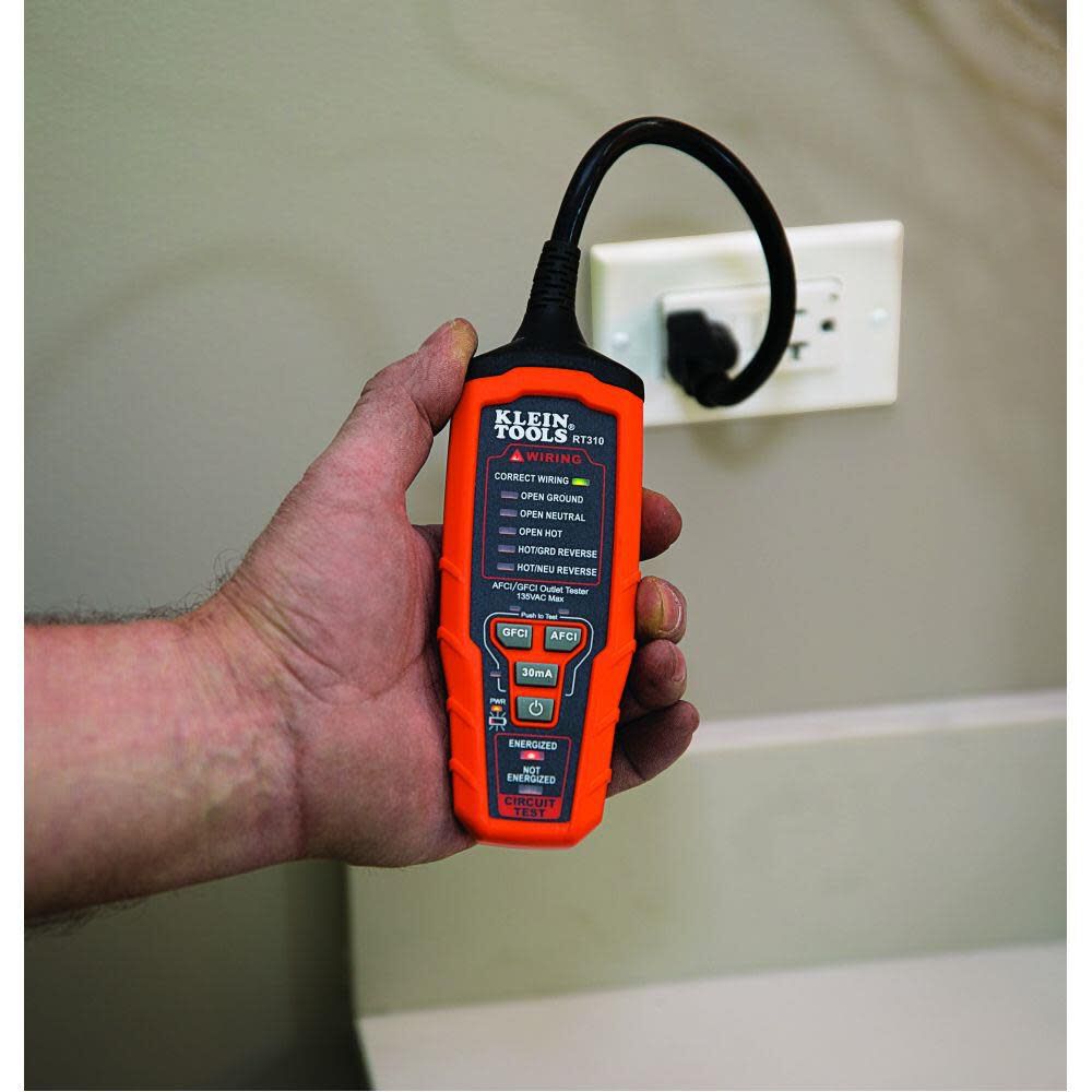 Klein Tools AFCI /GFCI Outlet Tester, large image number 10