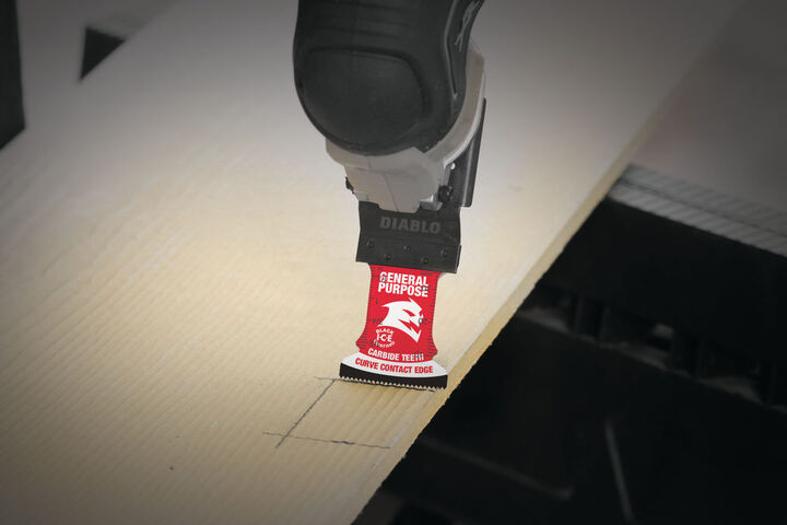Diablo Tools 1-1/4in Universal Fit Carbide Osc. Blades for General Purpose Cut, large image number 1