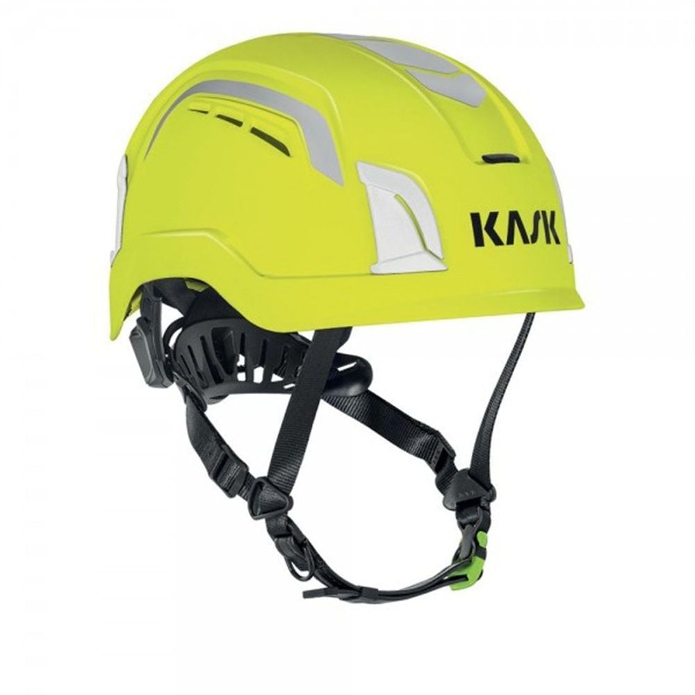 KASK America Zenith X2 Hi Viz Yellow Class E Safety Helmet - WHE00098-221