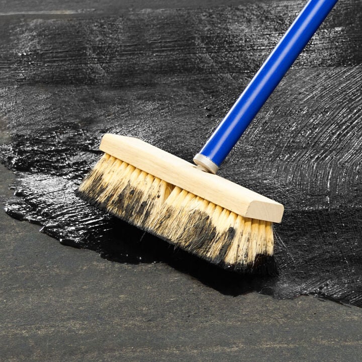 Kraft Tool Co 9-1/2 Inch Hardwood Block/Tamper Trim Cleaning Brush, large image number 1