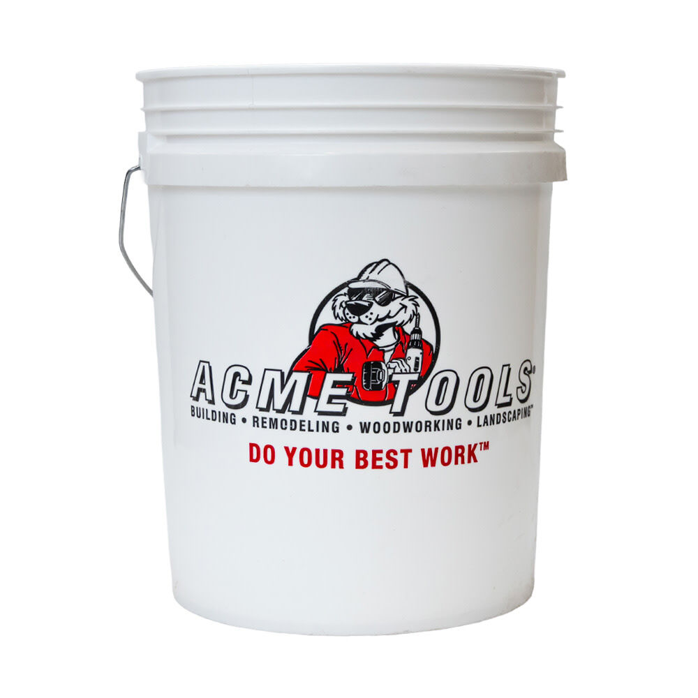 Acme Tools Milwaukee Bucket White 5 Gallon, large image number 2