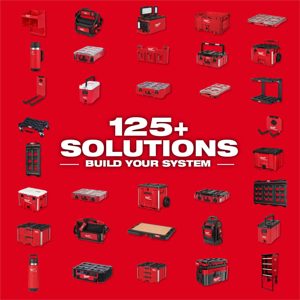 Milwaukee Saw Chain Sharpening Set with PACKOUT Low-Profile Compact Organizer, 9 Pieces, large image number 10