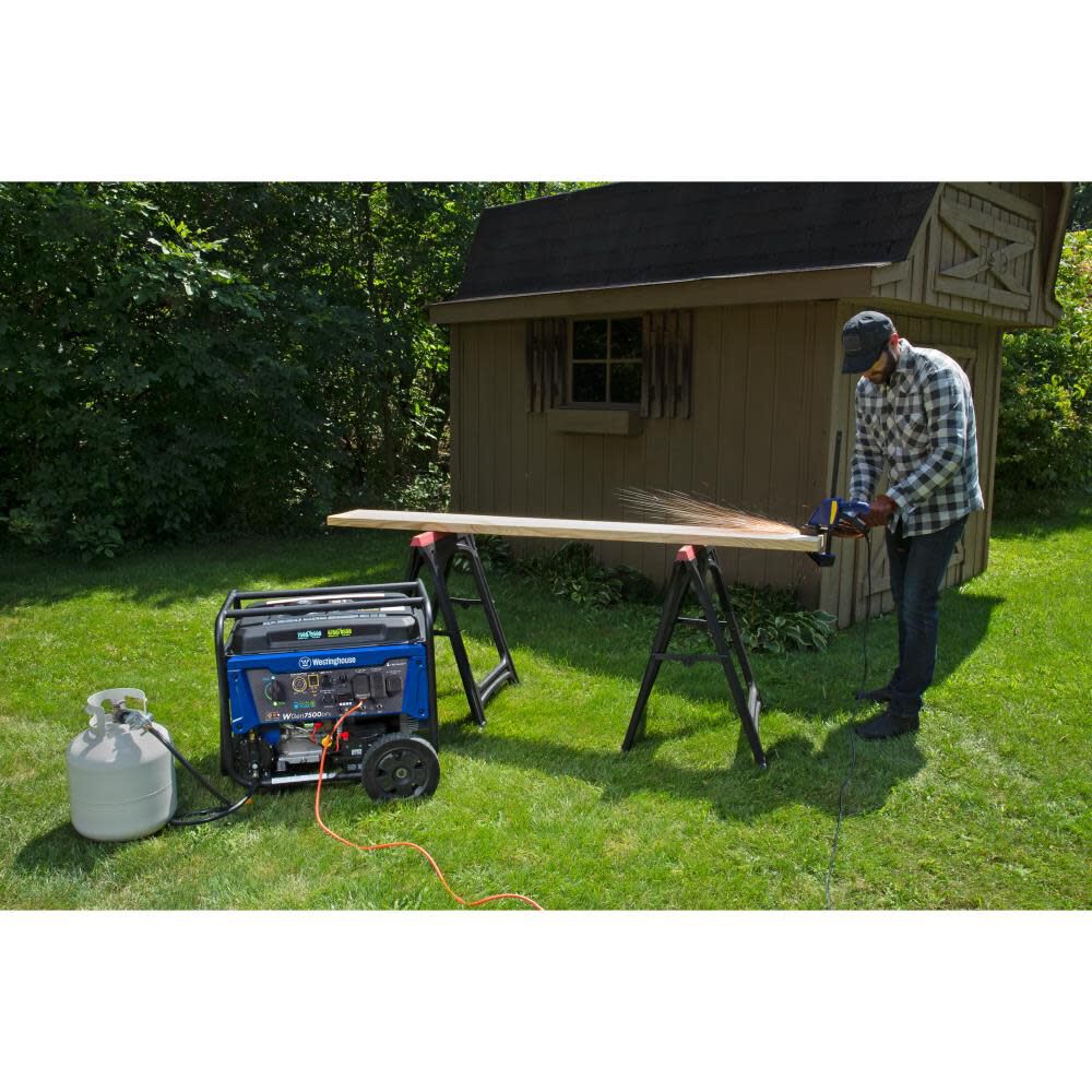 Westinghouse Outdoor Power 9,500 Watt Dual Fuel 49-State Portable Generator with CO Sensor, large image number 4