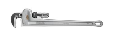 Ridgid 24 Inch Aluminum Straight Pipe Wrench, large image number 2