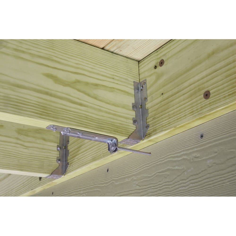 Simpson StrongTie 14 Gauge ZMAX Coating DTT Deck Tension Tie Kit DTT1Z